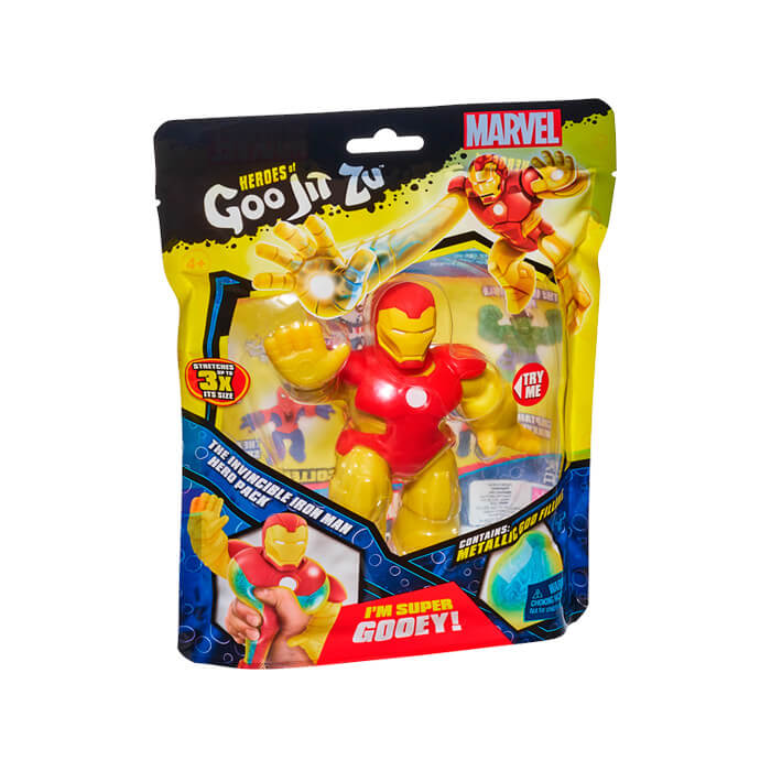 Фигурка-антистресс "Goo Jit Zu" Iron Man "Marvel" 41370 photo 1