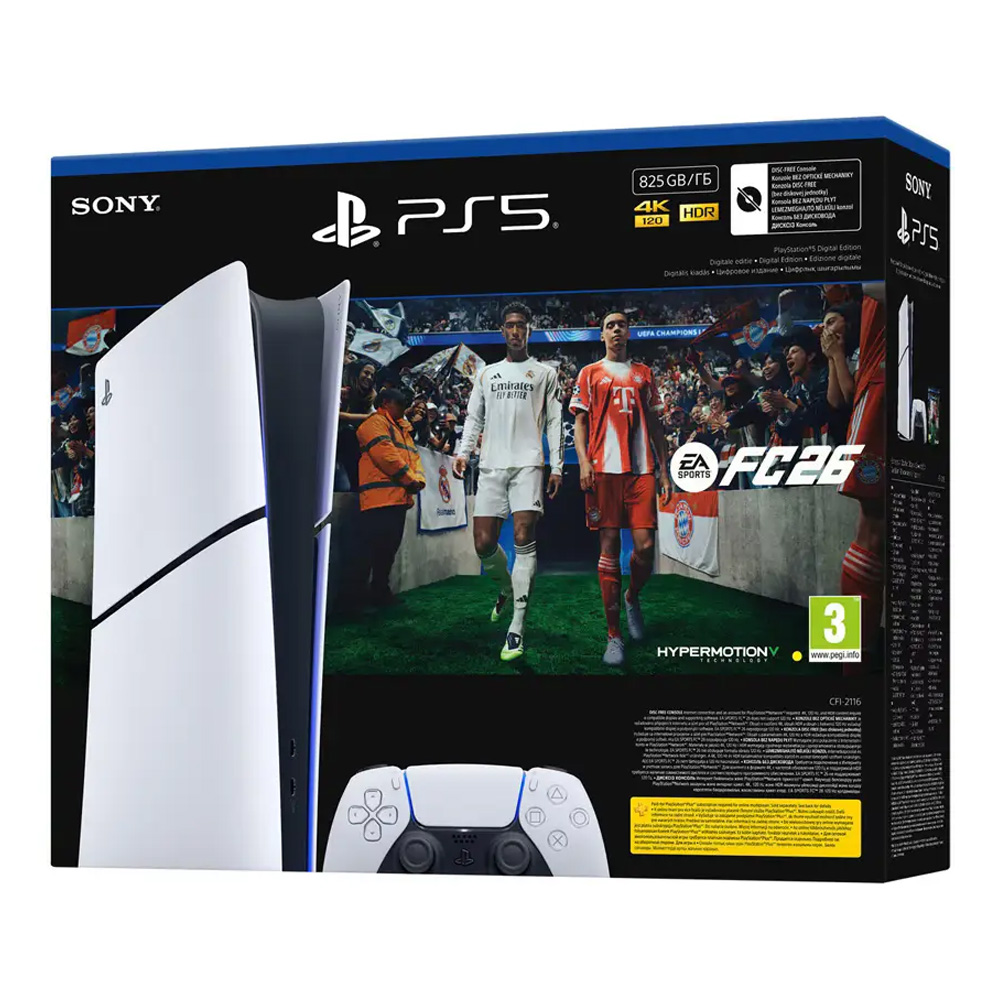 Consola pentru jocuri Sony Playstation 5 Digital+ EA Sports FC 26  856 GB E Chassis photo 5