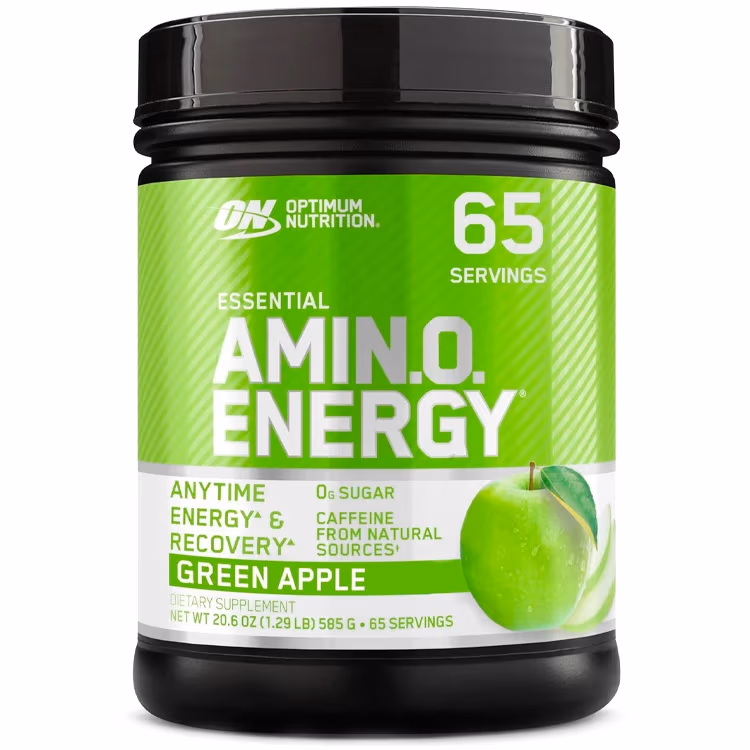 Aminoacizi Optimum Nutrition ESSENTIAL AMIN.O. ENERGY, Green Apple, 1.29lb 
