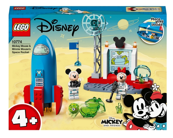 Constructor Lego Disney Mickey Mouse & Minnie Mouses Space Rocket 10774 de la 4+ ani photo 1