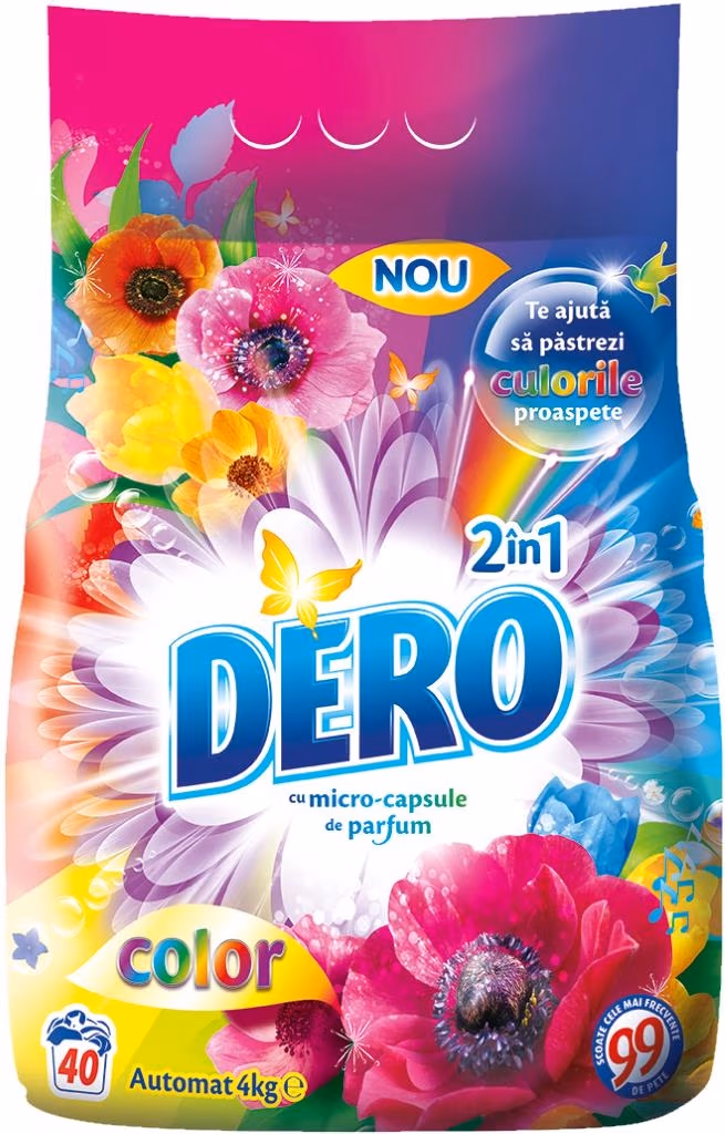Detergent p/u rufe Dero 2in1Color4kg152474