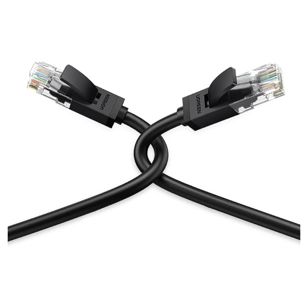 Сетевой кабель UGREEN Cat.6 UTP Flat 2m Black photo 3
