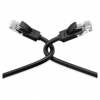 Сетевой кабель UGREEN Cat.6 UTP Flat 2m Black thumbnav 3