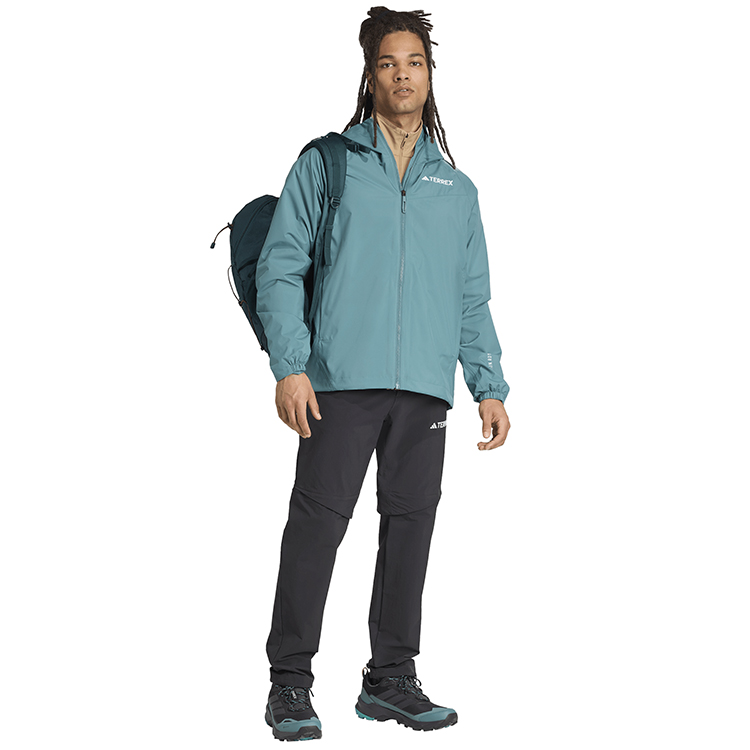Куртка мужская Adidas MULTI 2L RAIN J XL Зелёный photo 7