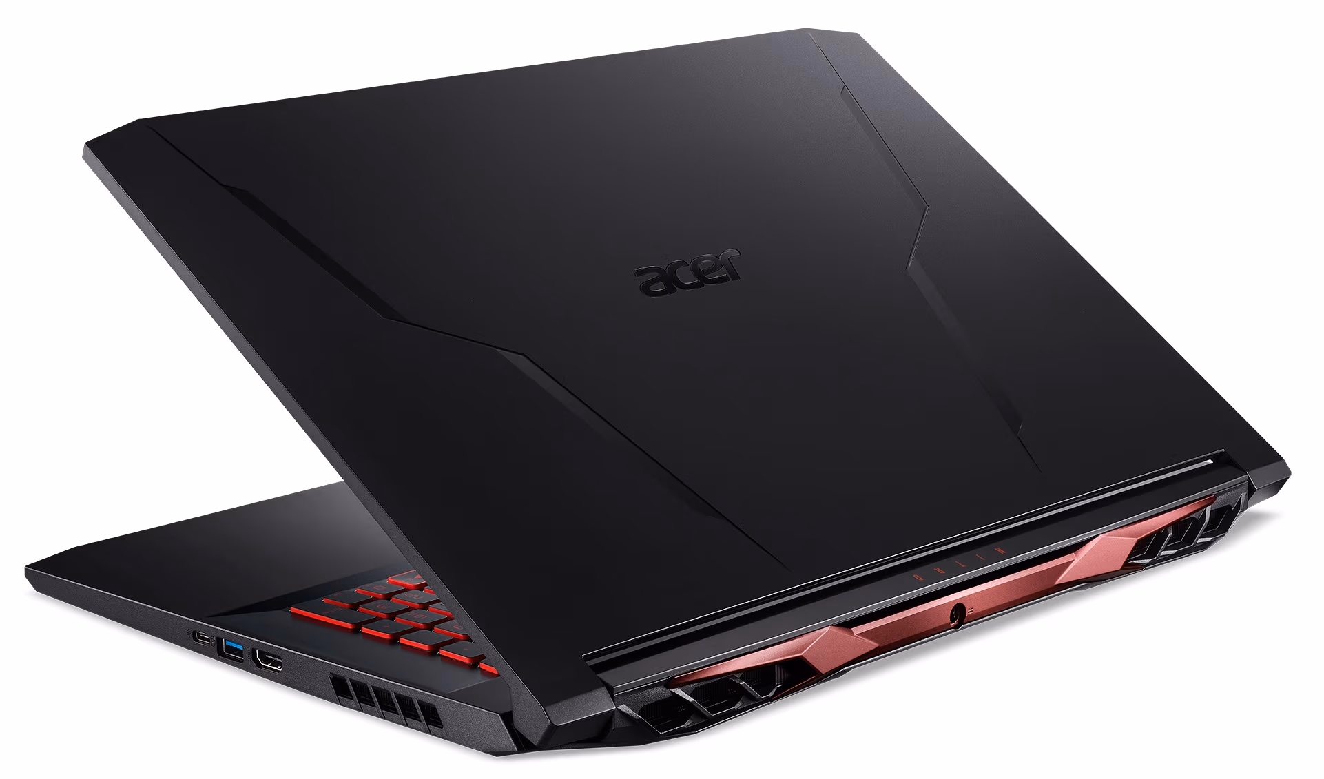 ACER Nitro AN517-41 Shale Black (NH.QAREU.004) 17.3" FHD IPS (AMD Ryzen 5 5600H 6xCore 3.3-4.2GHz, 8GB (1x8) DDR4 RAM, 512GB PCIe NVMe SSD+HDD Kit, GeForce RTX3060 6GB GDDR6, WiFi6-AX/BT5.1, 4cell, HD Webcam, RUS, RGB Backlit (Nitro Sense), No OS, 2.7 kg) 