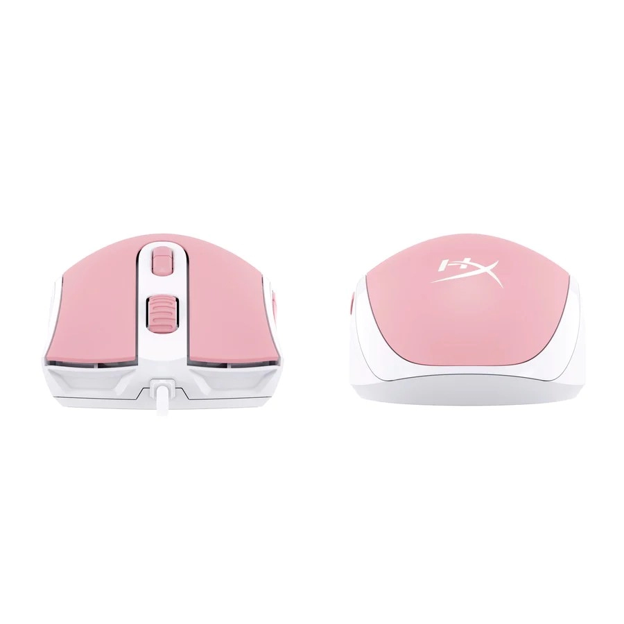 Игровая мышь HYPERX Pulsefire Core, Pink/White [639P1AA]