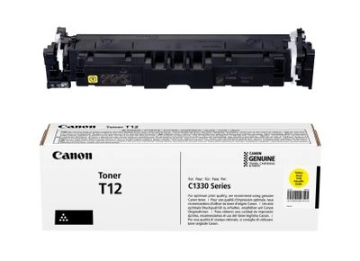 Toner Canon T12 Yellow EMEA, (5300 pages 5%) for  Canon i-SENSYS X C1333.