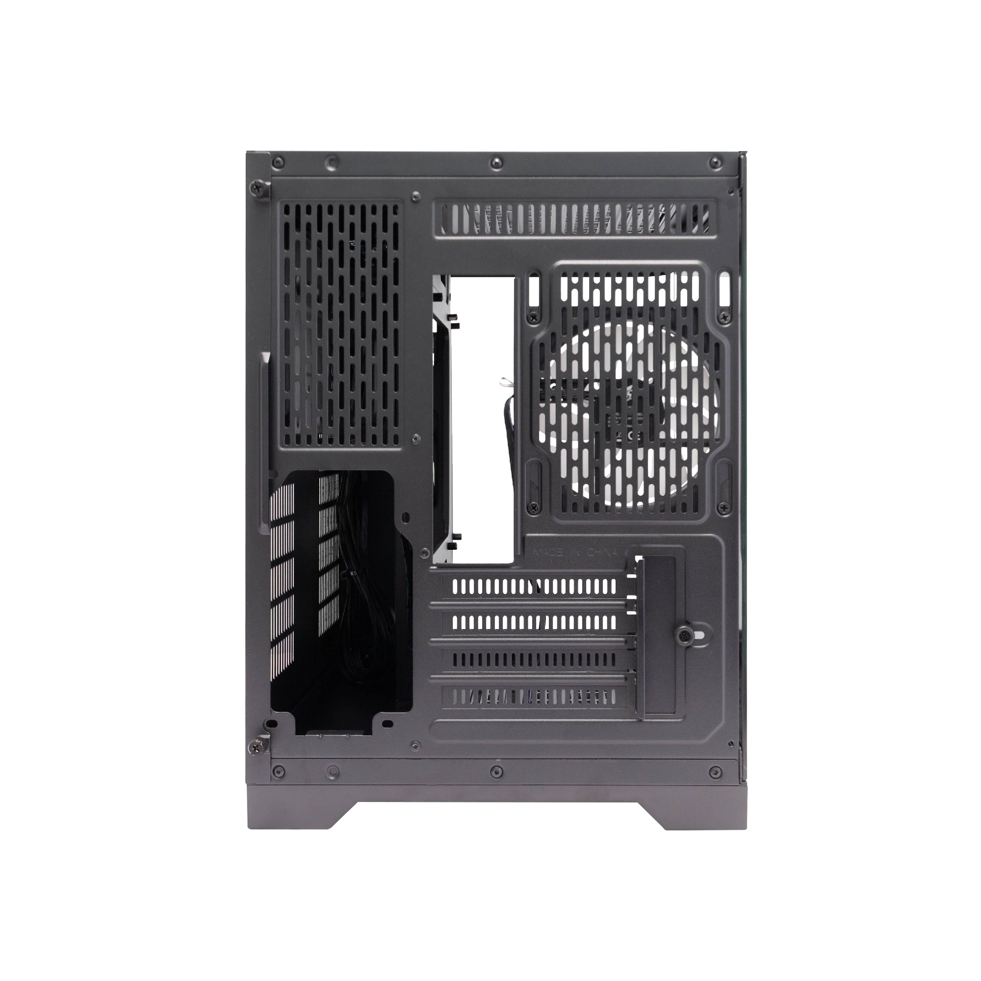 Корпус 1STPLAYER UV5 / no PSU / Side-Window / 3x120mm / mATX / Black photo 8