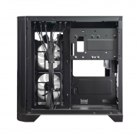 Корпус 1STPLAYER UV5 / no PSU / Side-Window / 3x120mm / mATX / Black thumbnav 5