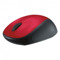 Logitech Wireless Mouse M235 Red, Optical Mouse, Nano receiver, Red/Black, Retail thumbnav 2