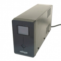 Gembird EnerGenie EG-UPS-032, LCD display, 850VA / 510W, UPS with AVR, Output sockets: 2 pcs x C13, 1 pc Schuko outlets, USB port thumbnav 1