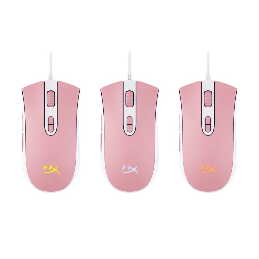 Игровая мышь HYPERX Pulsefire Core, Pink/White [639P1AA] photo 7