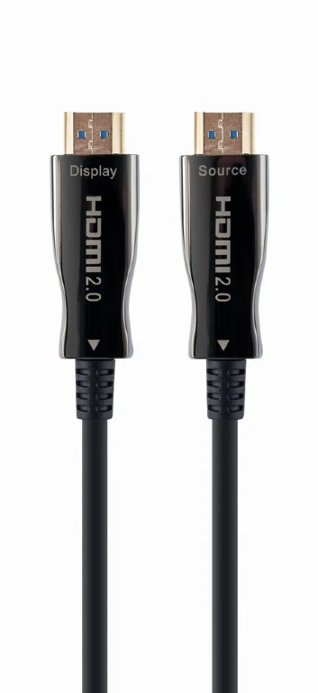 Cablu video Gembird CCBP-HDMI-AOC-30M-02 / Supports 4K UHD resolutions at 60Hz, male-male / 30 m
