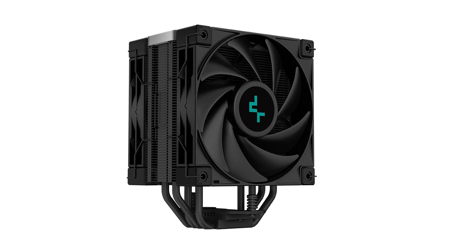 Cooler DEEPCOOL AK400 ZERO DARK PLUS / Universal / 220W / 500~1650rpm / <28 dBA / 59.46 CFM / Black photo 2