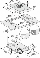 Встраиваемая  газовая панель Miele CS7101-1FL thumbnav 1