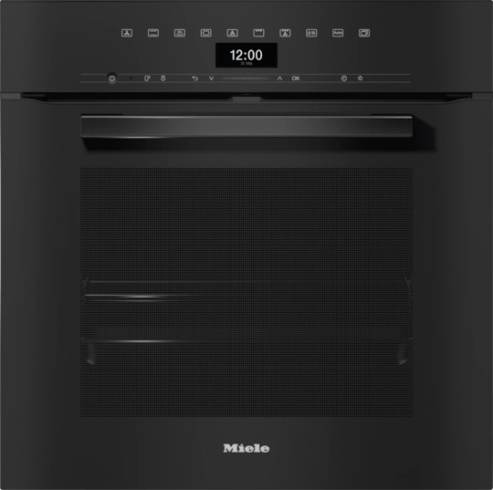Cuptor electric incorp. cu aburi Miele DGC7450 Obsidian black / 69 l. / A+ / Negru photo 1