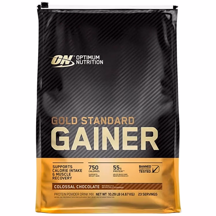 Гейнер Optimum Nutrition Gold Standard Gainer Colossal Chocolate 10.29lb