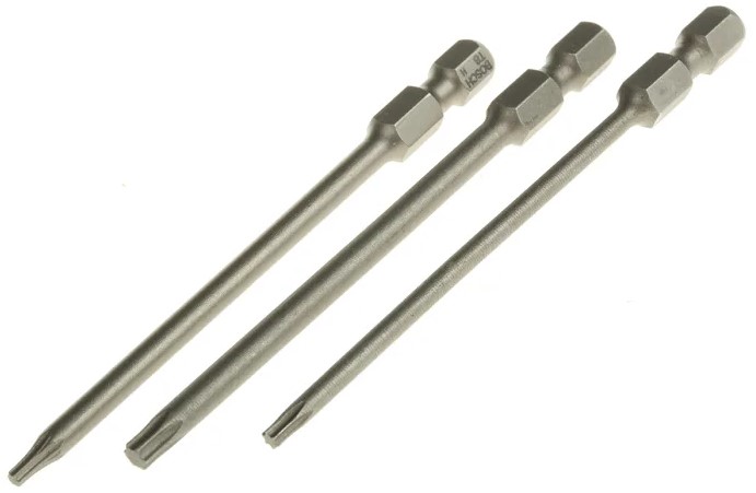 Набор бит Bosch Torx 89 mm T8,10,15, 2607000975 photo 1 Набор бит Bosch Torx 89 mm T8,10,15, 2607000975 photo 1