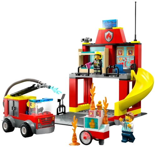 Конструктор Lego City Fire Station and Fire Truck 60375  от 4+ лет photo 2