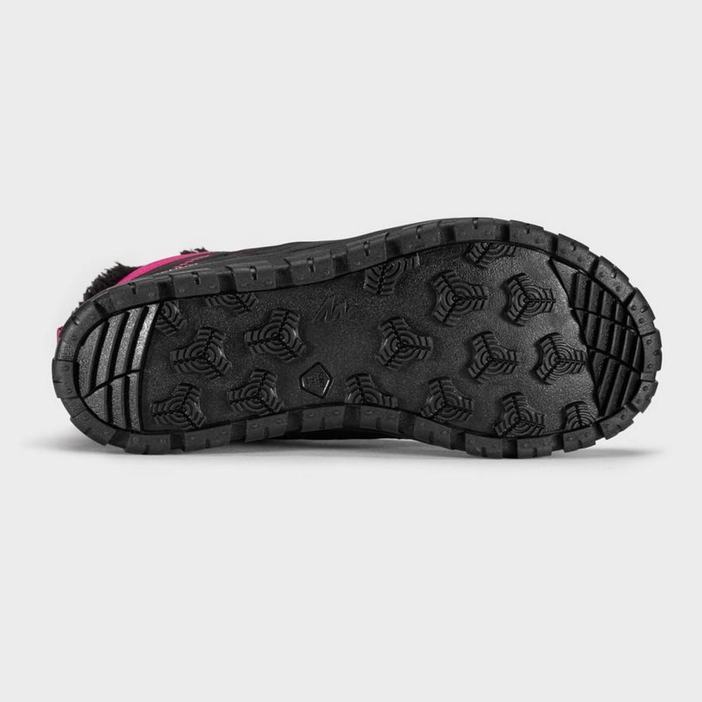Ботинки Quechua SHOES SH100 WARM LACE MID JUNIOR / 37.5 см / Розовый photo 4