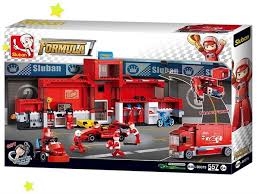 Игрушки SLUBAN F1 Racing Car Station thumbnav 2