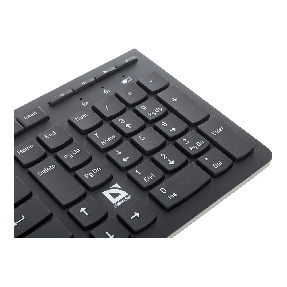 Tastatura + mouse fara fir Defender Columbia C-775 / Membrana photo 3
