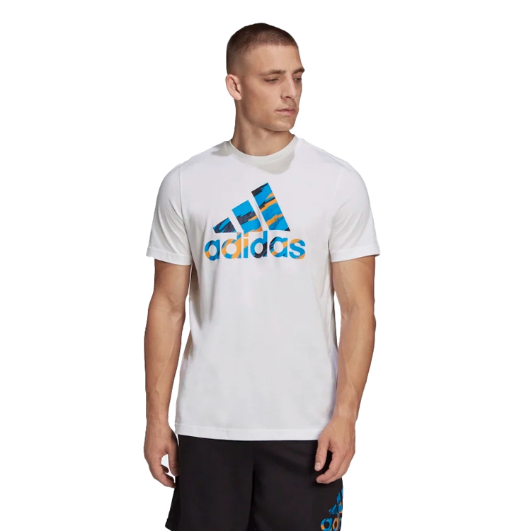 Футболка мужская Adidas M CAMO T S Белый photo 3