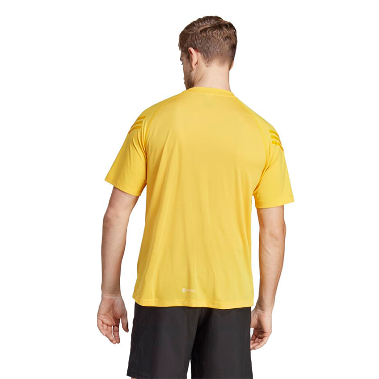 Tricou bărbătesc Adidas TI 3S TEE L Galben photo 2
