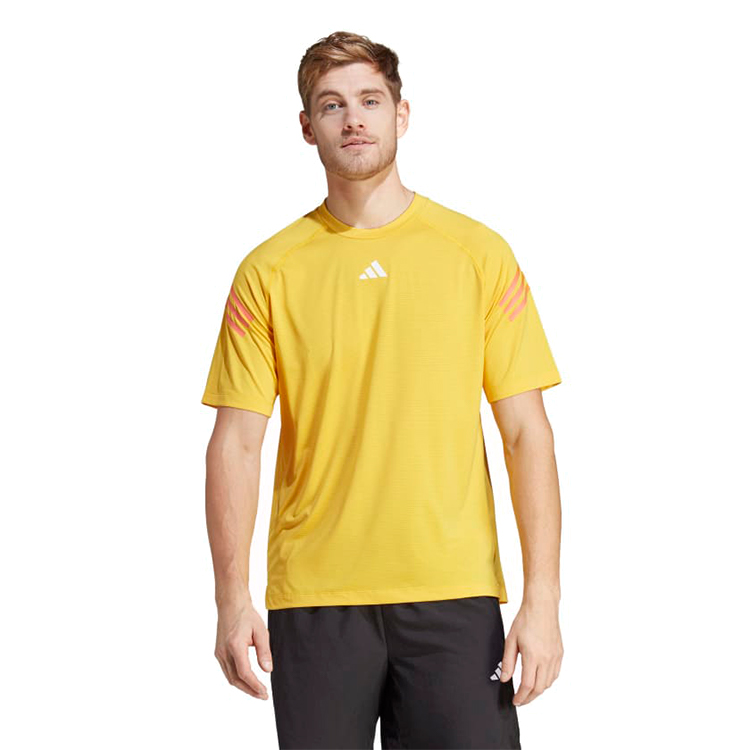 Tricou bărbătesc Adidas TI 3S TEE L Galben photo 3