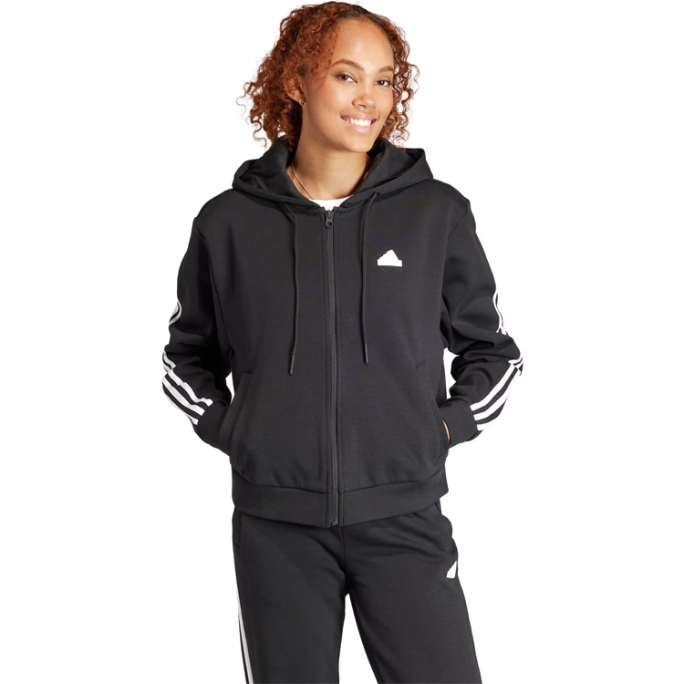 Hanorac Adidas W FI 3S FZ HD XXS Negru Femei photo 4