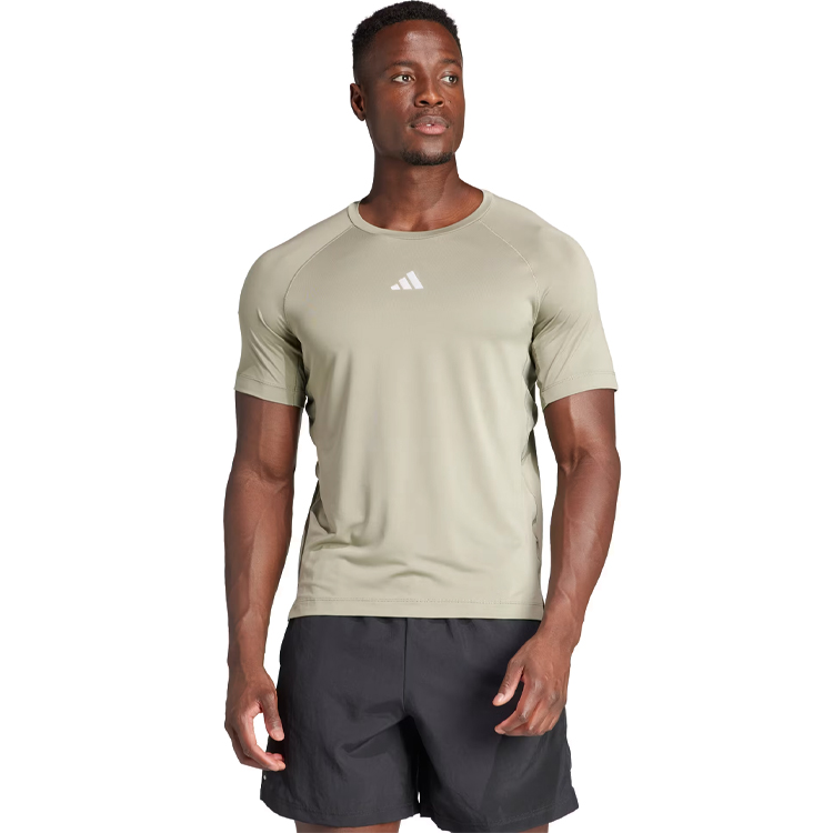 Футболка мужская Adidas GYM+ TEE M Зеленый photo 2