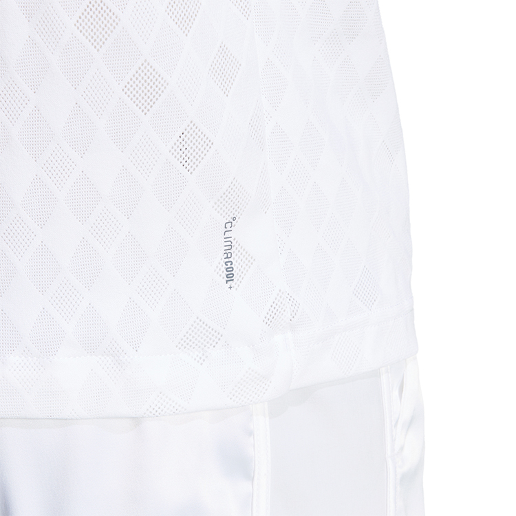  Polo pt bărbați Adidas POLO PRO S Alb  photo 4