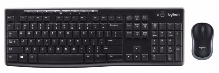 Tastatura + mouse fara fir Logitech MK275 