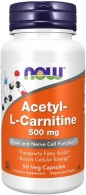 Ацетил-Л-Карнитин Now Sports ACETYL L-CARN 500mg 50 VCAPS thumbnav 2