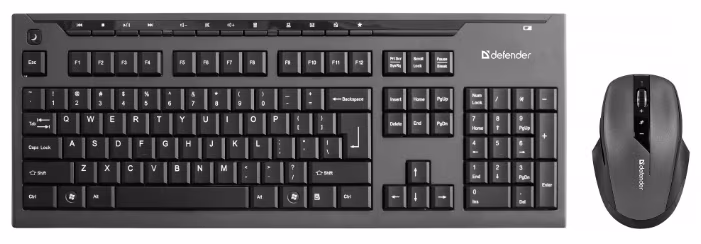 Tastatura + mouse fara fir Defender Oxford C-975 