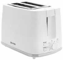 Тостер Vitek VT-1575, 2 тоста, 930 Вт, Белый