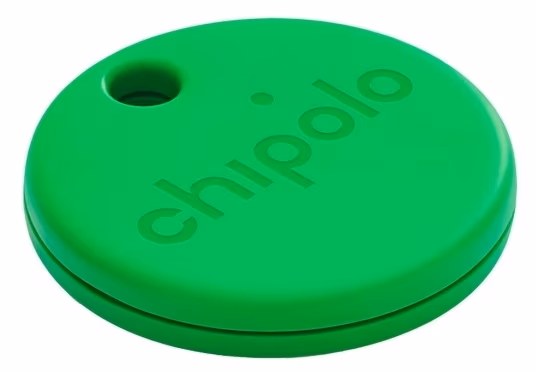 CHIPOLO ONE, 1Pack, Green (For keys / backpack / bag, Use the Chipolo app to ring your misplaced item or double click on Chipolo to find your phone, Louder sound, Longer battery life - Up to 2 years of finding power, Replaceable battery, Water resistant) 