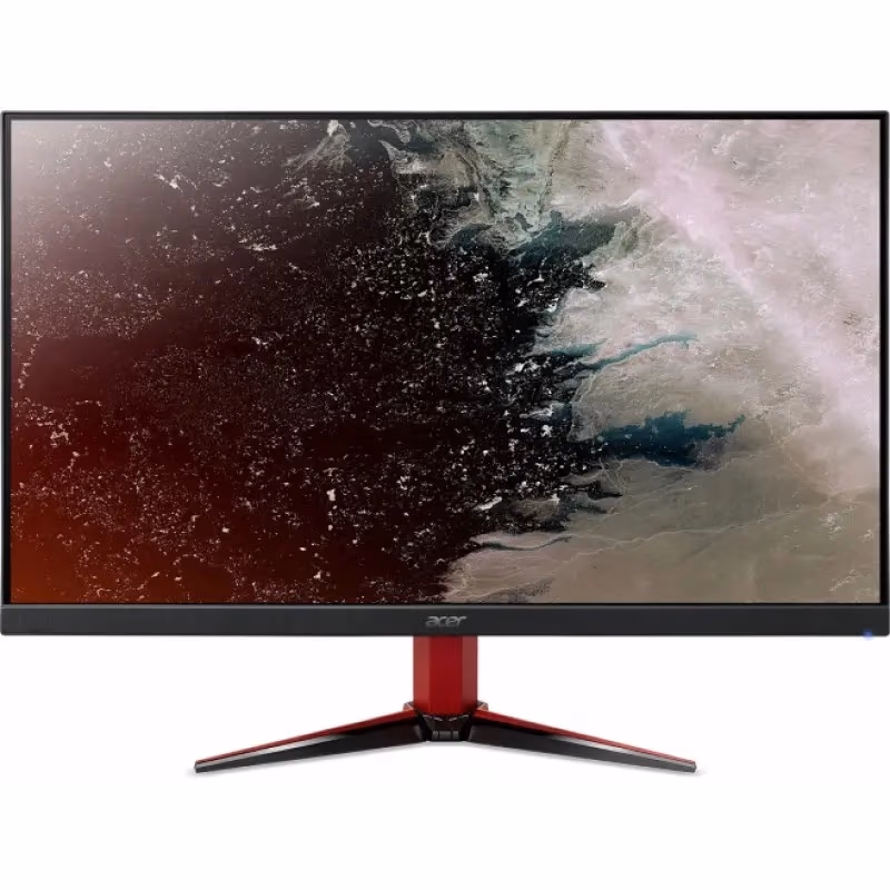 24.5" ACER IPS LED Nitro VG252QP ZeroFrame Black/Red (2ms, 1000:1, 400cd, 1920x1080, 178°/178°, VGA, HDMIx2, NVIDIA G-SYNC, Refresh Rate 144Hz, Speakers 2 x 2W, Audio Line-out, VESA) [UM.KV2EE.P01] 