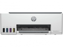 MFD CISS HP Smart Tank 580, White/Gray, Colour Print/Scan/Copier A4, up to 12ppm/5ppm black/color, up to 4800x1200 dpi,  Scan 1200 x 1200, Up to 3000 p/m, 980 Mhz, 64 Mb, 27 Segments + 1.0 inch iCON LCD display, USB 2.0, Bluetooth, Wi-Fi 802.11b/g/n, Wi-F