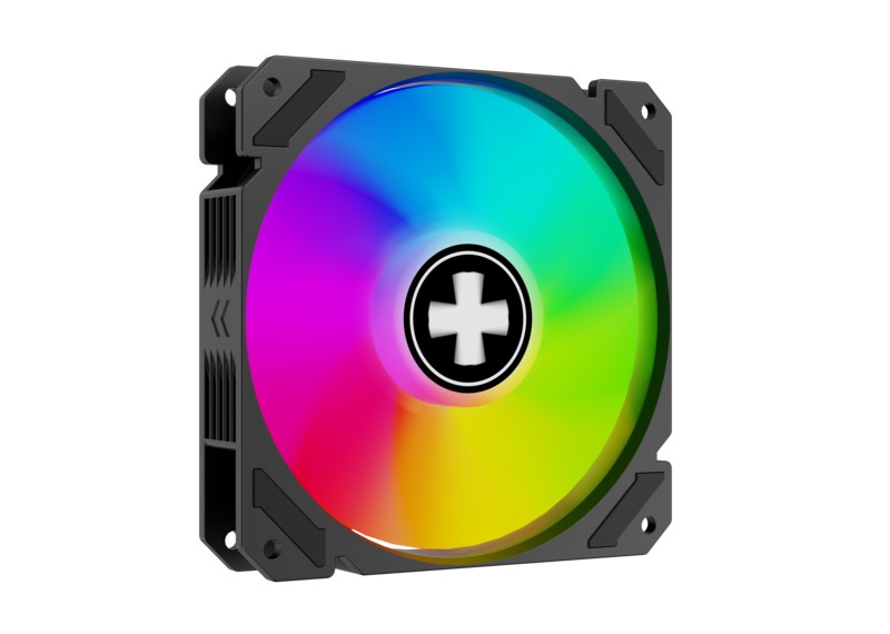Cooler pentru carcasa XILENCE Performance A+ Series ”XPF120R.ARGB”/ 600-1500rpm/ <18~29dBa/ 63.53CFM photo 2