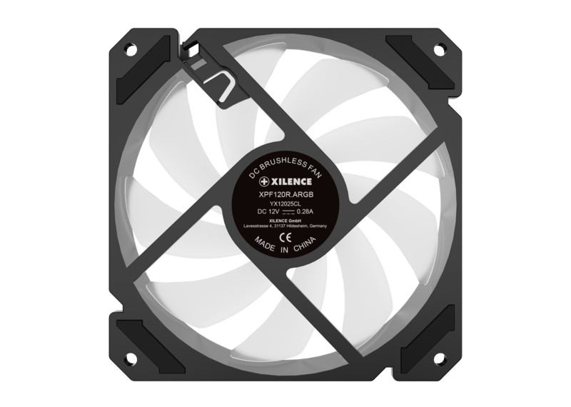 Cooler pentru carcasa XILENCE Performance A+ Series ”XPF120R.ARGB”/ 600-1500rpm/ <18~29dBa/ 63.53CFM photo 6