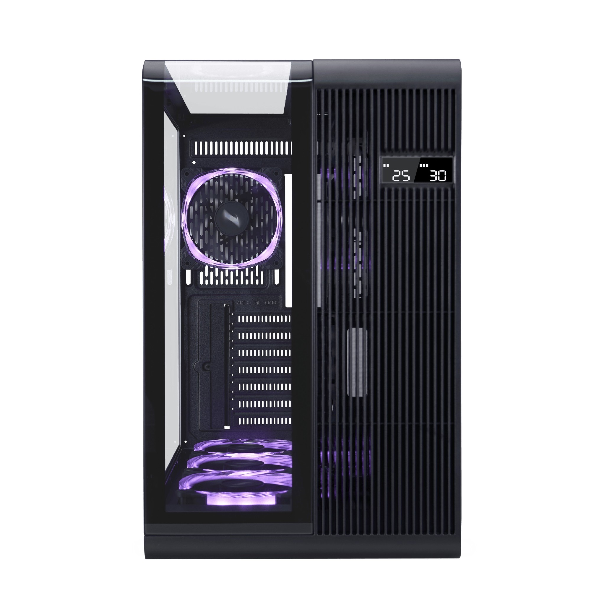 Carcasa 1STPLAYER RT7 / no PSU / Side-Window / 4x120mm / ATX / Black photo 2
