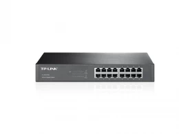 Коммутатор TP-LINK TL-SG1016D / 16 port / Gigabit / RJ45 / 13-inch rack-mountable steel case