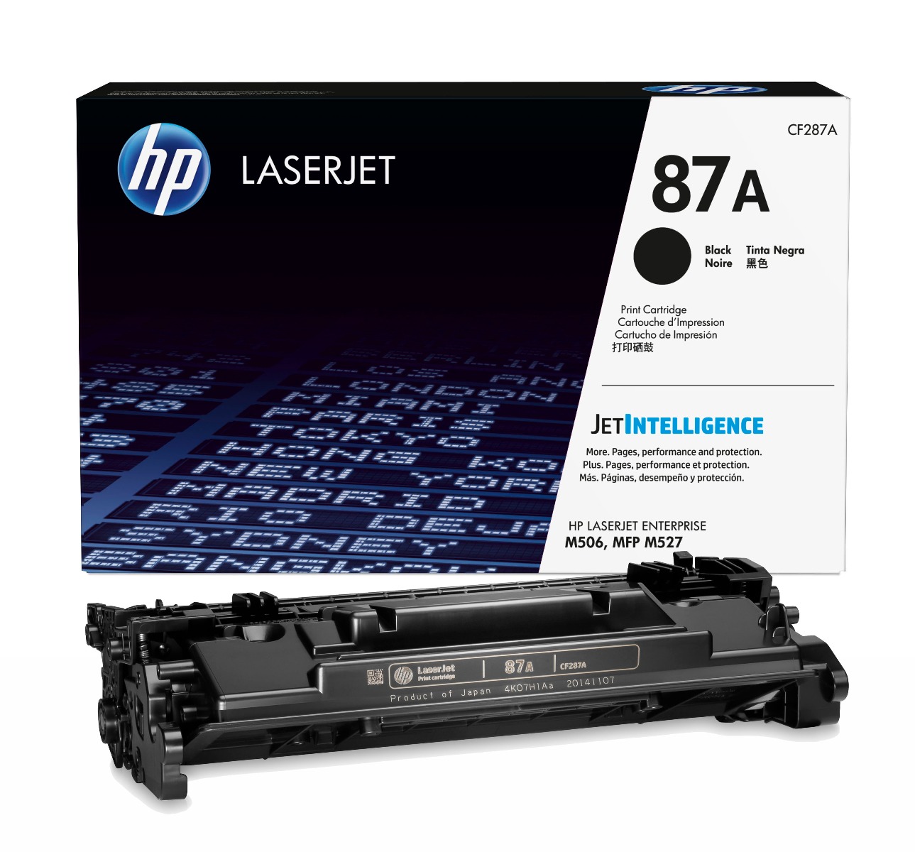 HP 87A (CF287A) Black LaserJet Toner Cartridge, 9000 p., for HP M506dn, M506x, M527dn, M527f, M527c; M501dn, M501n photo 2