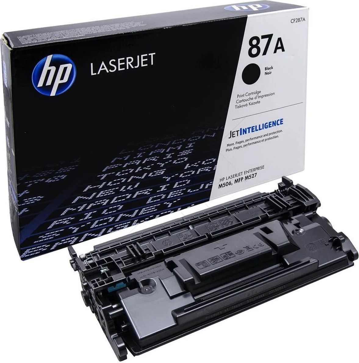 HP 87A (CF287A) Black LaserJet Toner Cartridge, 9000 p., for HP M506dn, M506x, M527dn, M527f, M527c; M501dn, M501n photo 3