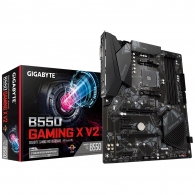 GIGABYTE B550 GAMING X V2, Socket AM4, AMD B550, 13Phases, Dual 4xDDR4-4733, APU AMD graphics, HDMI, DVI, 2xPCIe 4.0 X16, 4xSATA3, RAID, 2xM.2PCIe 4.0, 3xPCIeX1, ALC887 HDA, GbE LAN, 1xUSB3.2 Gen2, 5xUSB3.2 +1xUSB-C, RGB Fusion 2.0, ATX thumbnav 3