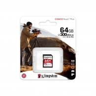 Карта памяти SD 64GB V90 Kingston Canvas React Plus, 300MB/s, UHS-II thumbnav 3