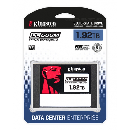 SSD 2.5” Kingston DC600M 1.92TB  (SEDC600M/1920G) photo 2
