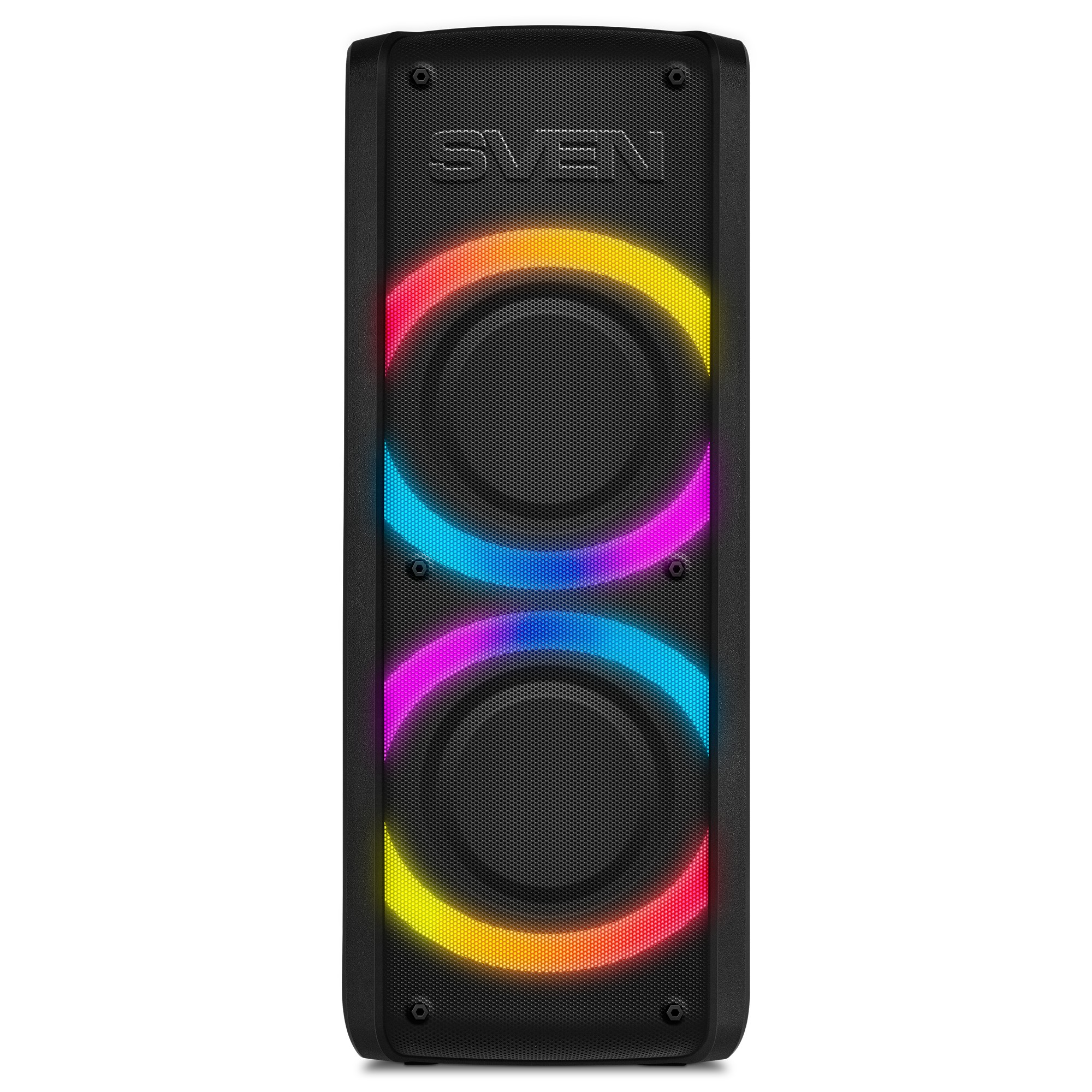 Портативная Колонка SVEN PS-710 Black / 100W / Bluetooth / NFC / FM tuner / USB / microSD photo 3