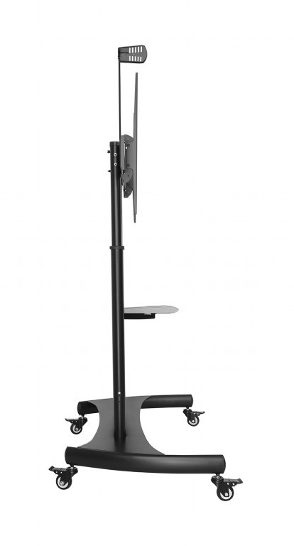 Напольная подставка для телевизора на колесиках 60” - 100”, Gembird ”TVS-100T-02”, Black photo 4